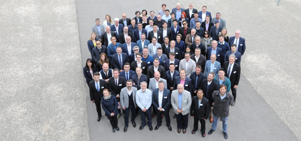Maier employees outside in a group photo