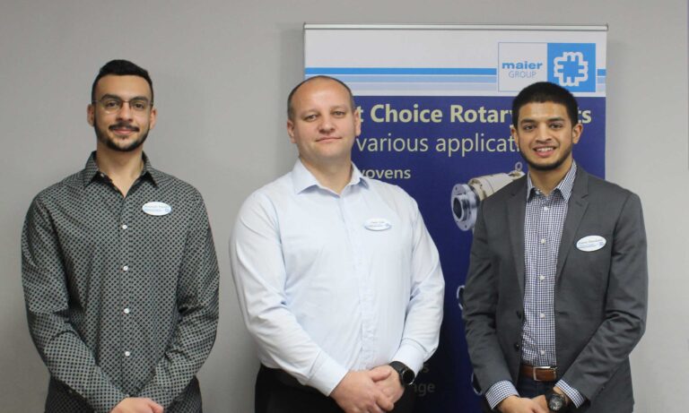 Maier America Engineering team: Amir Sisic, Navin Deochand, Moustafa Khalifa